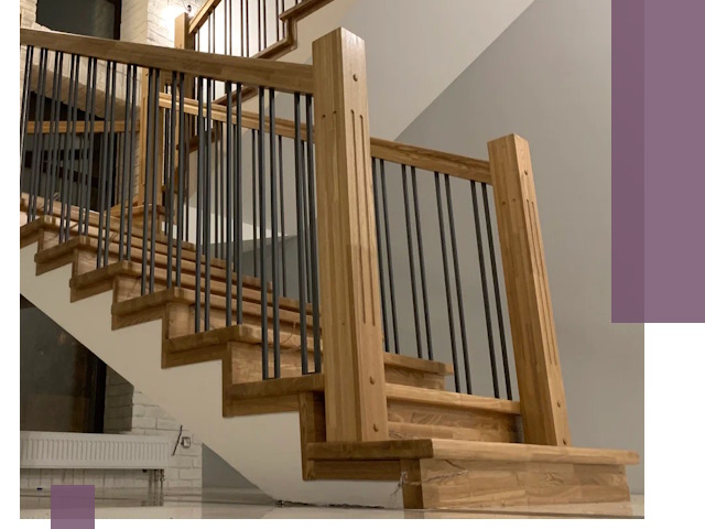 Реставрация деревянных и металлических лестниц в Великом Новгороде