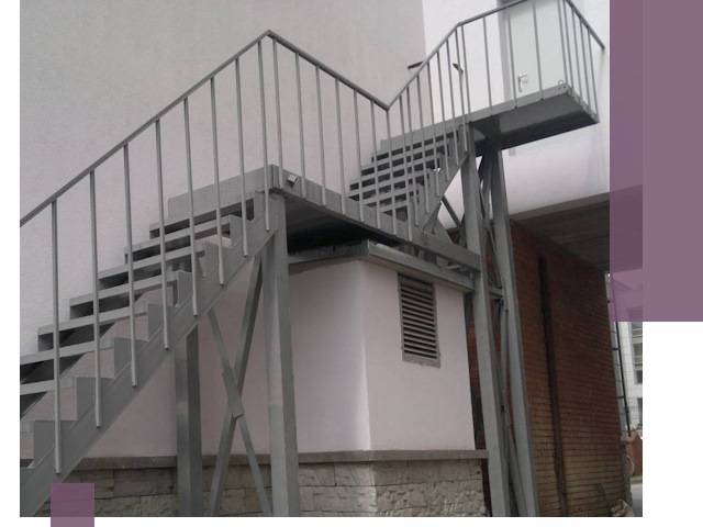 Монтаж пожарных лестниц под ключ в Великом Новгороде с гарантией качества