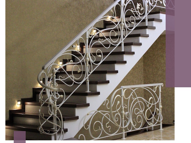 Кованые лестницы под ключ в Великом Новгороде — изготовление и монтаж
