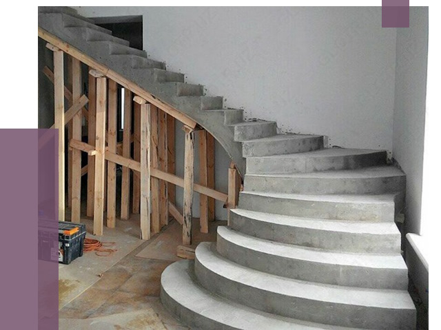 Изготовление бетонных лестниц под ключ в Великом Новгороде от 19949 руб. | ПРОЛЁТ-Влк