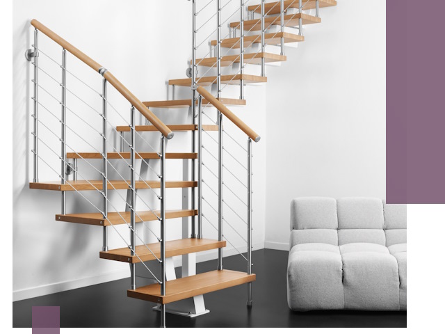 Модульные лестницы под ключ в Великом Новгороде — монтаж и изготовление