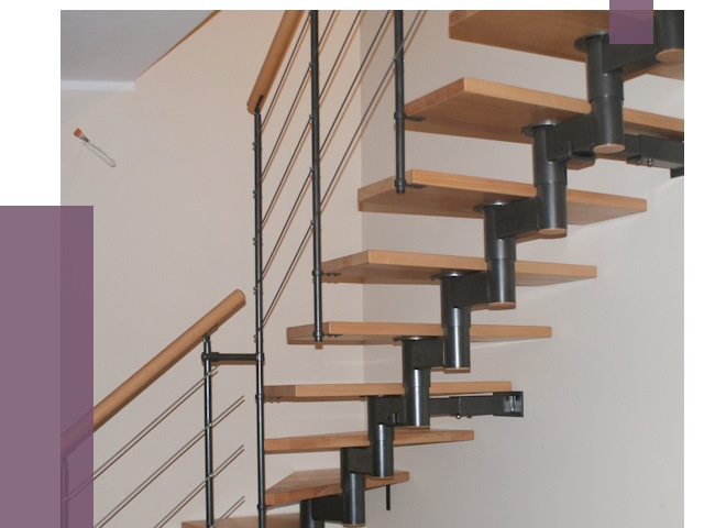 Изготовление модульных лестниц в Великом Новгороде от 11509 руб. 