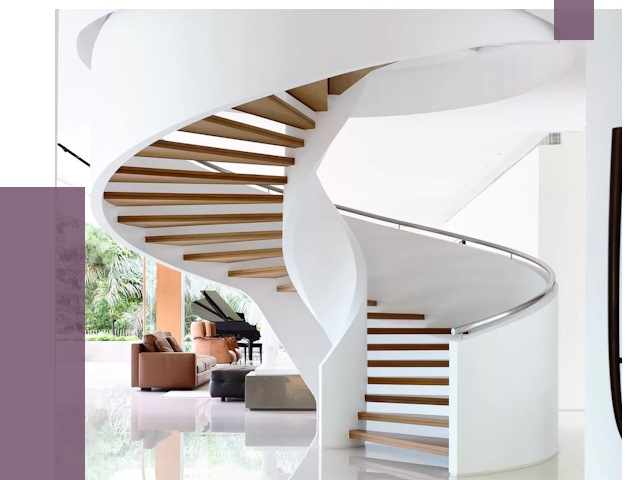 Винтовые лестницы в Великом Новгороде под ключ от 48593 руб. | ПРОЛЁТ-Влк