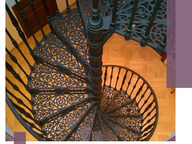 Винтовые лестницы под ключ в Великом Новгороде: производство и монтаж