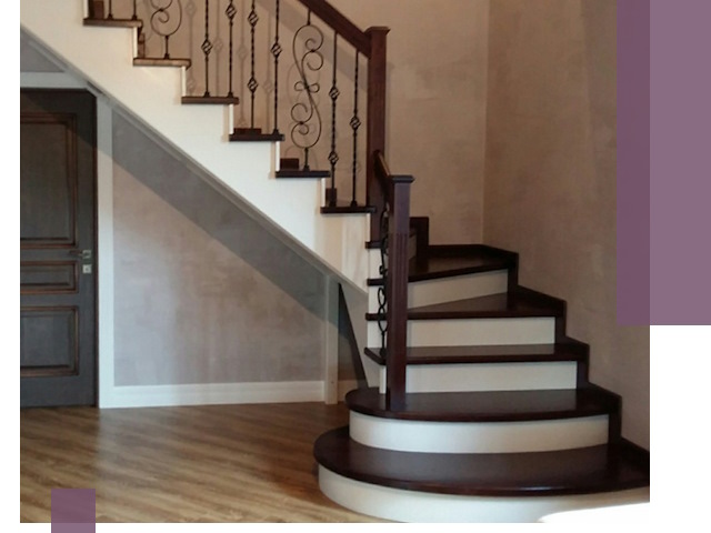 Изготовление Г-образных лестниц под ключ в Великом Новгороде