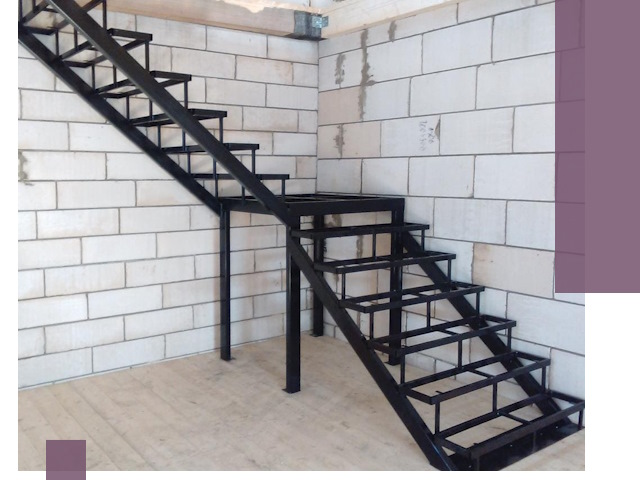 Лестницы на металлокаркасе под ключ в Великом Новгороде — изготовление и монтаж