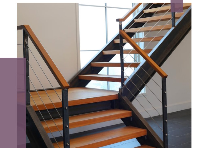 Изготовление лестниц на металлокаркасе в Великом Новгороде от 18926 руб. | ПРОЛЁТ-Влк