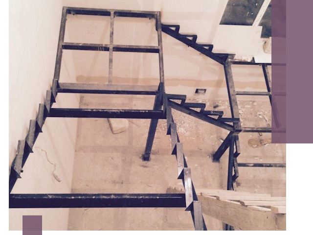 Монтаж лестниц на металлокаркасе в Великом Новгороде быстро и качественно