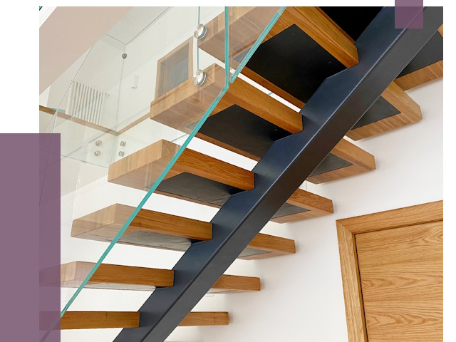 Лестницы на монокосоуре в Великом Новгороде от 18926 руб. под ключ | ПРОЛЁТ-Влк