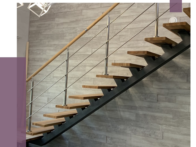 Изготовление лестниц на монокосоуре в Великом Новгороде от 76214 руб. 