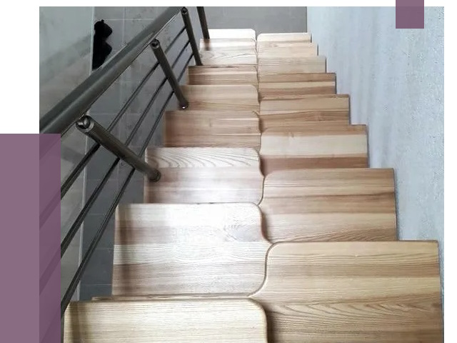 Лестницы гусиный шаг в Великом Новгороде от 13043 руб. под ключ | ПРОЛЁТ-Влк