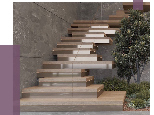 Современные лестницы в Великом Новгороде от 13811 руб. | ПРОЛЁТ-Влк