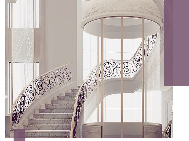 Элитные лестницы на заказ высокого класса в Великом Новгороде