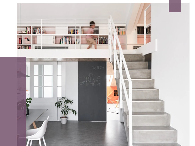 Лестницы для двухуровневой квартиры в Великом Новгороде от 176468 руб. | ПРОЛЁТ-Влк