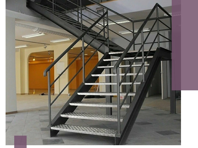 Лестницы для офиса в Великом Новгороде: изготовление, монтаж, демонтаж