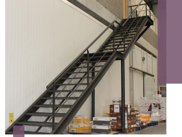 Лестницы для производства в Великом Новгороде — изготовление и монтаж