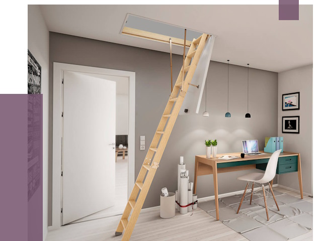 Чердачные лестницы в Великом Новгороде — от 14578 руб. | ПРОЛЁТ-Влк