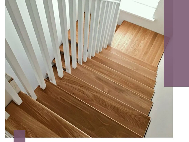 Лестницы из бука в Великом Новгороде: изготовление, монтаж и демонтаж