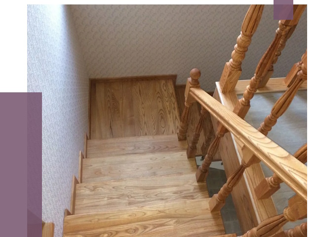 Сосновые лестницы в Великом Новгороде под ключ от 8082 руб.  | ПРОЛЁТ-Влк