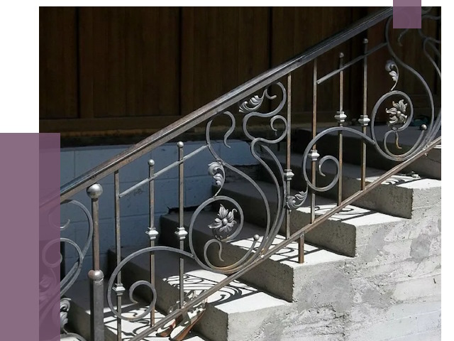 Кованые перила в Великом Новгороде от 8696 руб. под ключ — качество от ПРОЛЁТ-Влк