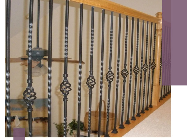 Изготовление и монтаж кованных перил в Великом Новгороде под ключ
