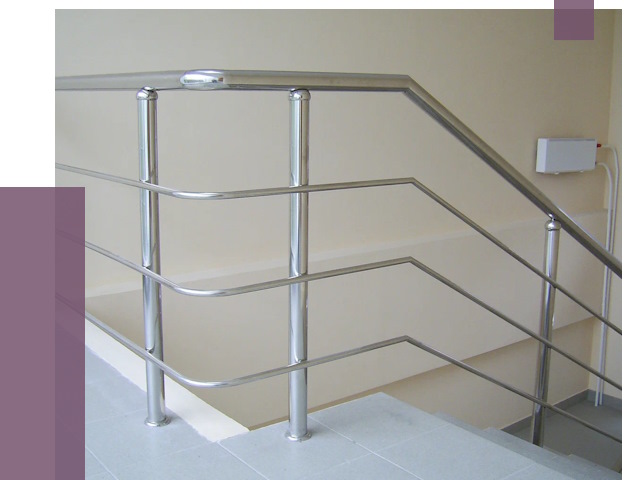 Алюминиевые перила в Великом Новгороде от 6343 руб. под ключ | ПРОЛЁТ-Влк