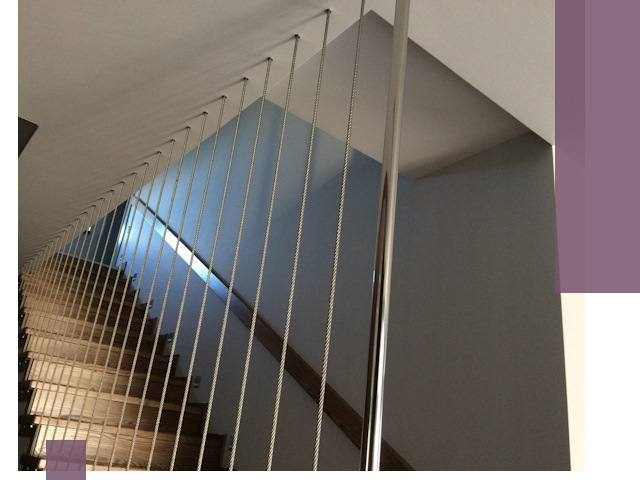 Тросовые перила под ключ в Великом Новгороде — производство и монтаж