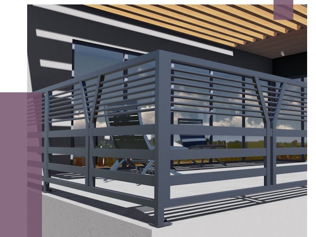 Изготовление балконных ограждений в Великом Новгороде от 10742 руб. | ПРОЛЁТ-Влк