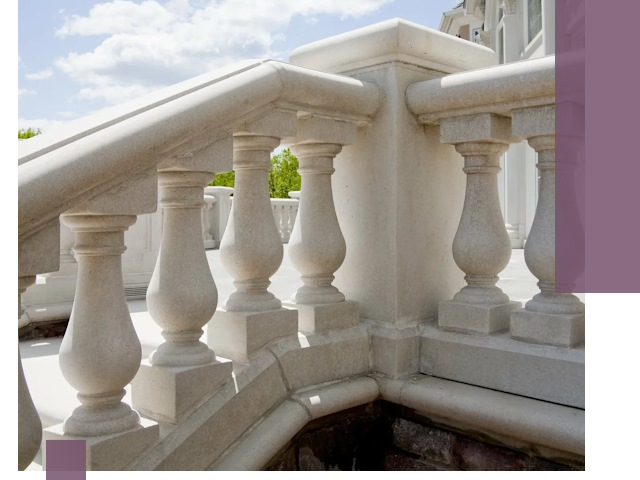 Балюстрады из металла и камня под ключ в Великом Новгороде