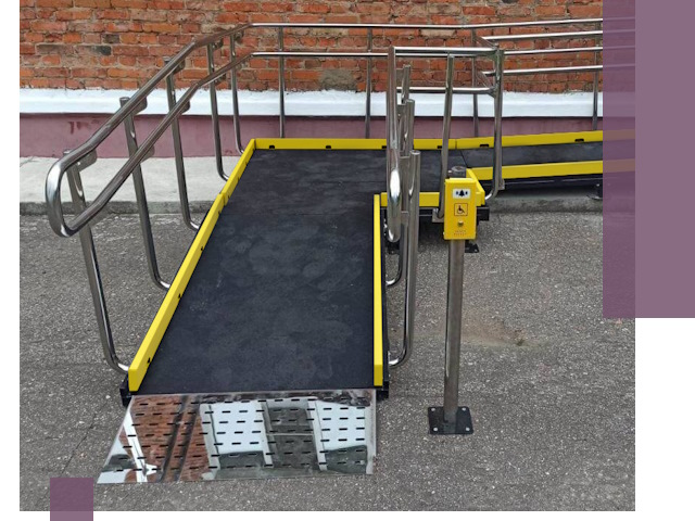 Изготовление наклонных пандусов для инвалидов в Великом Новгороде