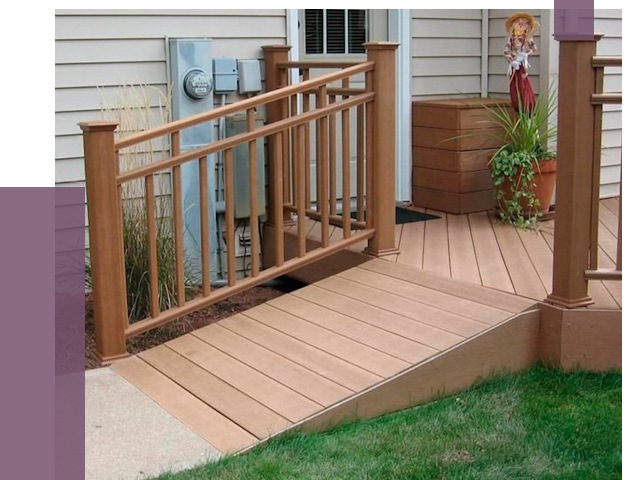 Пандус на крыльцо в Великом Новгороде под ключ от 7775 руб.