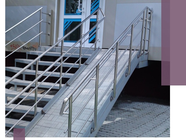 Пандус на крыльцо под ключ в Великом Новгороде: монтаж и изготовление