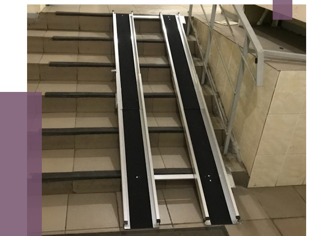 Установка пандуса в подъезд в Великом Новгороде от 7979 руб. под ключ | ПРОЛЁТ-Влк