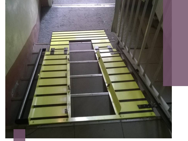 Профессиональный монтаж пандуса в подъезд в Великом Новгороде