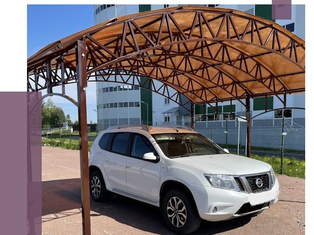 Недорогие навесы в Великом Новгороде от 42966 руб. | ПРОЛЁТ-Влк