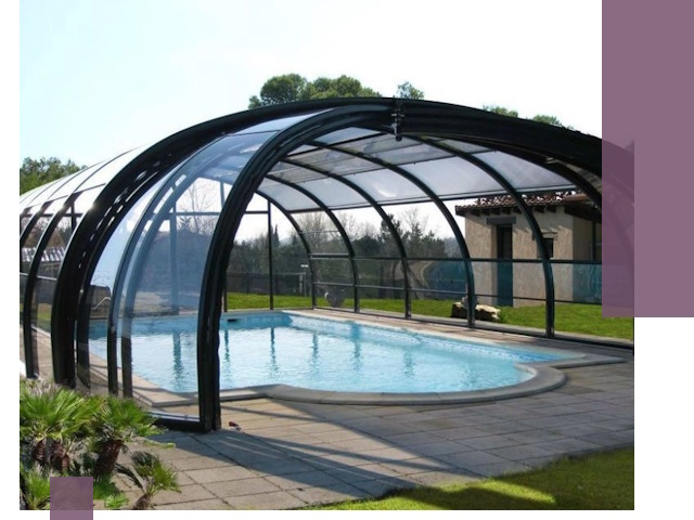 Навесы для бассейна в Великом Новгороде: изготовление и монтаж под ключ