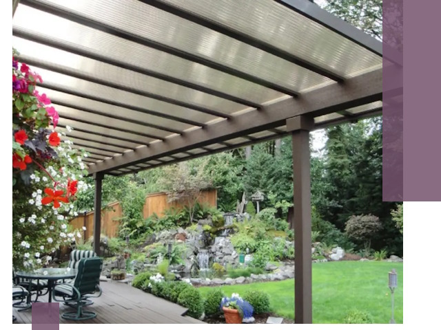 Навесы из поликарбоната под ключ в Великом Новгороде быстро и надёжно