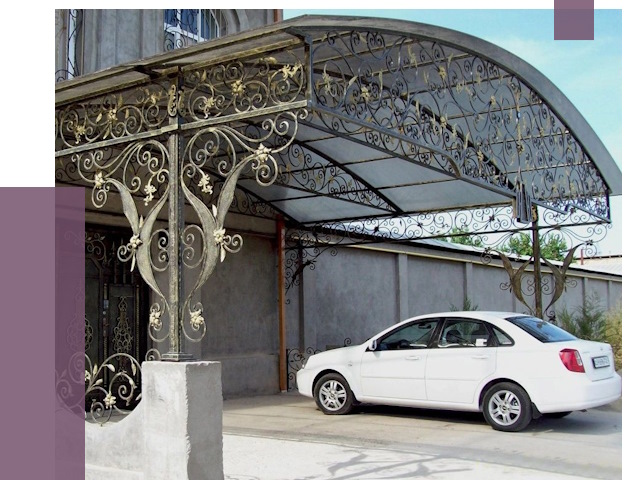 Кованые навесы в Великом Новгороде от 14578 руб. | ПРОЛЁТ-Влк