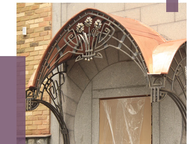 Арочные козырьки в Великом Новгороде от 14578 руб. 