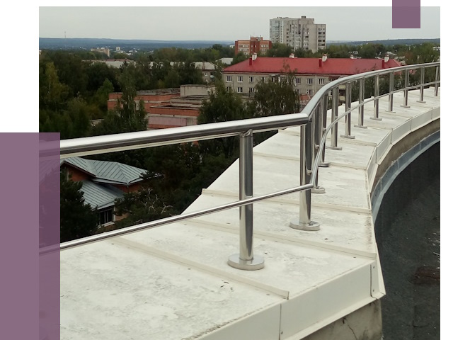 Парапеты и ограждения кровли в Великом Новгороде от 4962 руб.