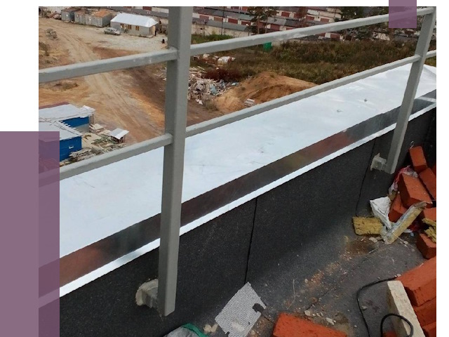 Монтаж парапетов в Великом Новгороде от 4297 руб.  | ПРОЛЁТ-Влк