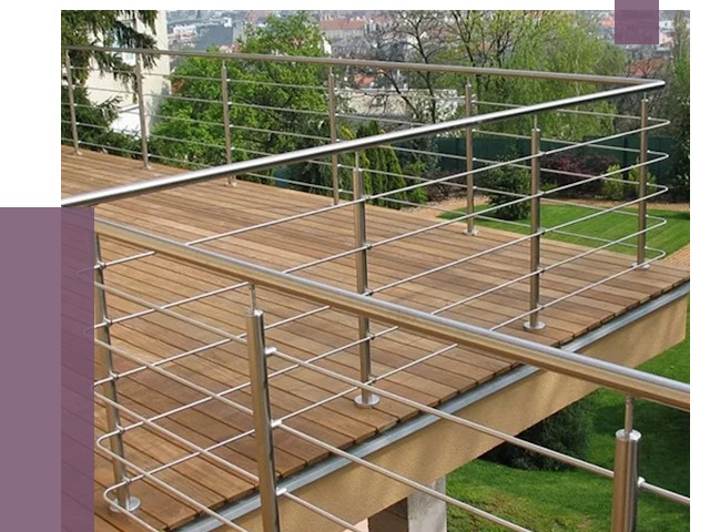 Алюминиевые парапеты в Великом Новгороде под ключ от 7775 руб. 