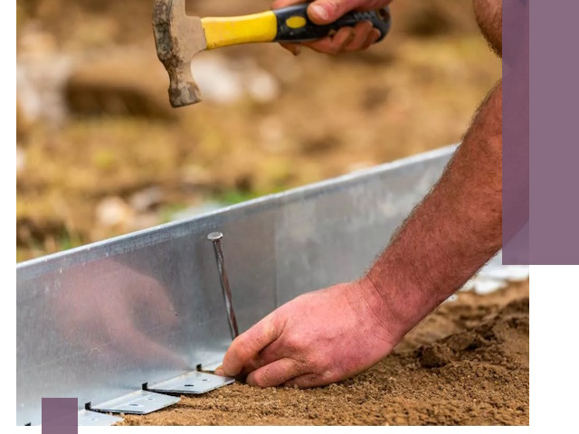 Монтаж металлических бордюров в Великом Новгороде быстро и качественно