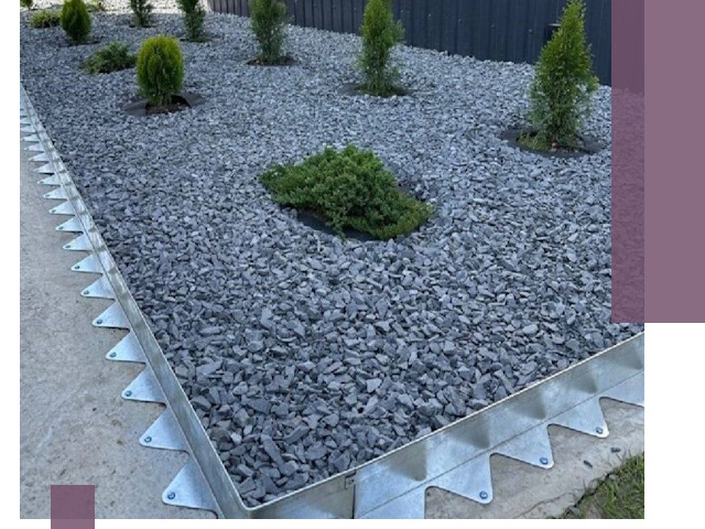 Оцинкованные металлические бордюры под заказ в Великом Новгороде