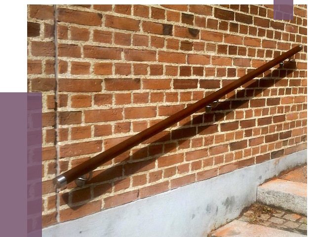 Изготовление пристенных поручней в Великом Новгороде от 4450 руб. — ПРОЛЁТ-Влк