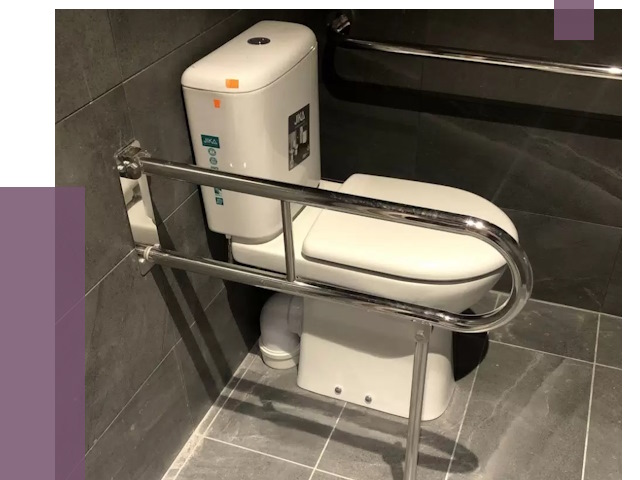 Поручни для санузлов в Великом Новгороде от 4297 руб.  | ПРОЛЁТ-Влк